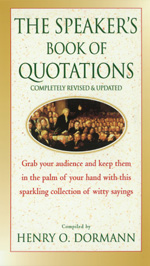 Speakers Book of Quotations