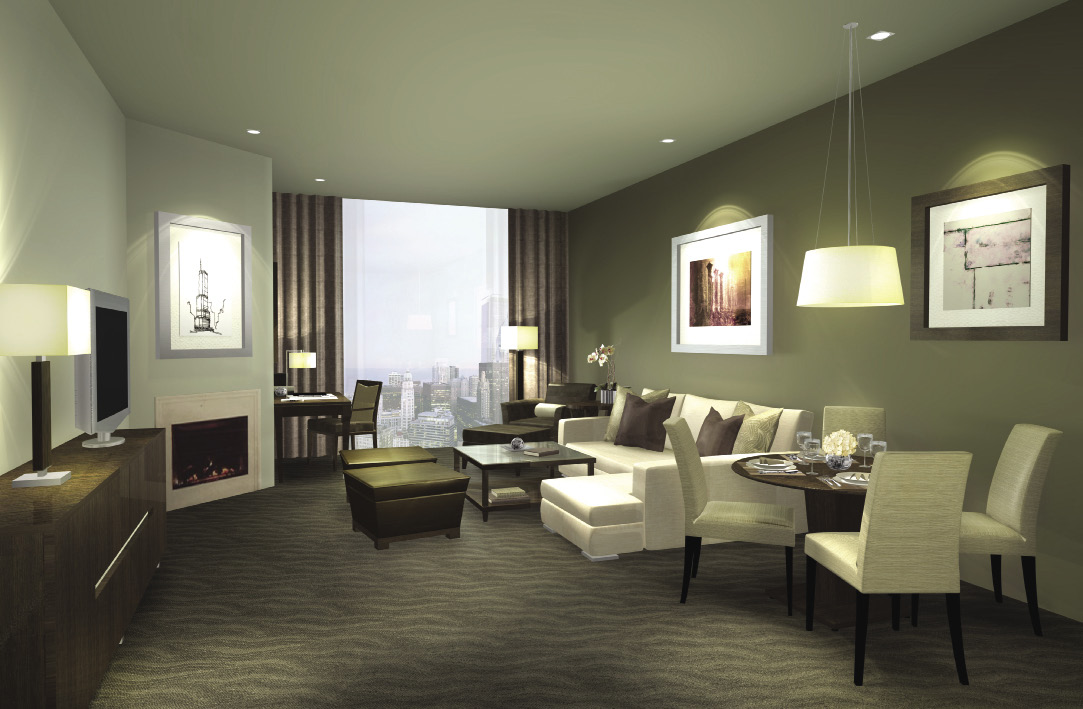 One bedroom Suite Living Room.tif