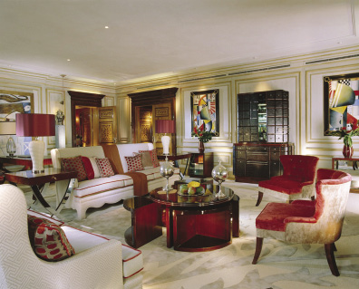 The Imperial Suite living area