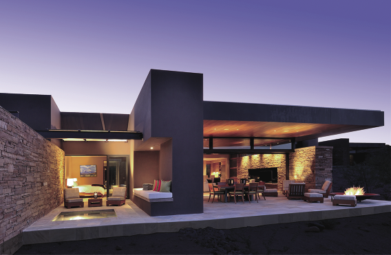 A stunning Miraval suite