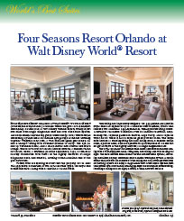 Four Seasons Resort Orlando at Walt Disney World® Resort