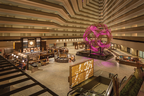 Hyatt Regency San Francisco second-floor lobby