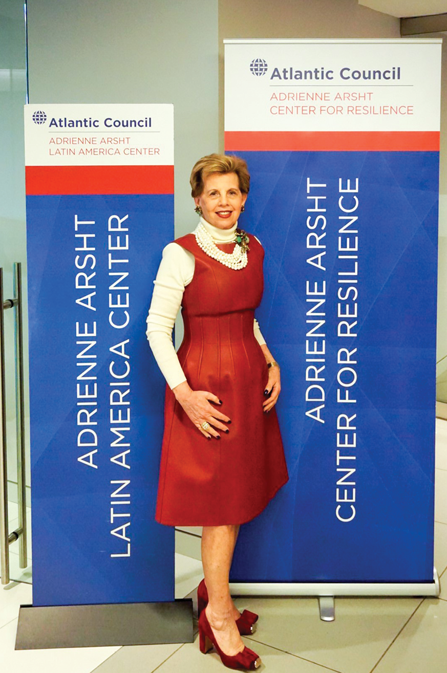 Adrienne Arsht at the Atlantic Council