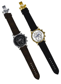 Millage Hampton black dial silver case M2426.tif