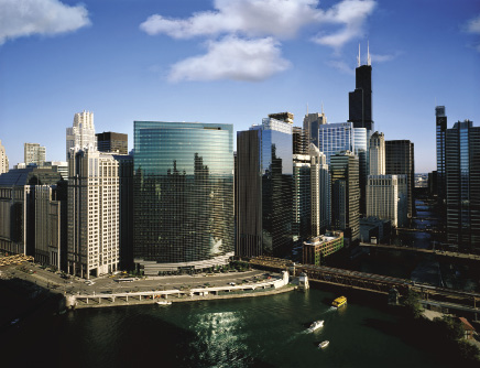 333 Wacker Drive in Chicago