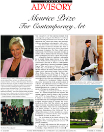 LEADERS Advisory - Meurice Prize For Contemporary Art