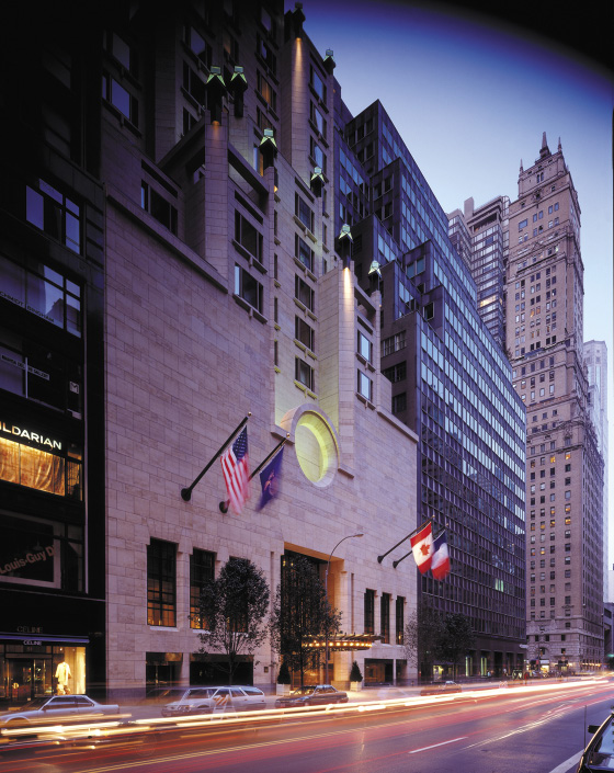 Four Seasons New York entrance