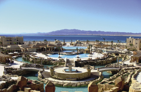 Pools at Hotel Soma Bay, Egypt