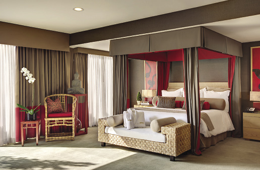 A Luxe Sunset Boulevard guest room