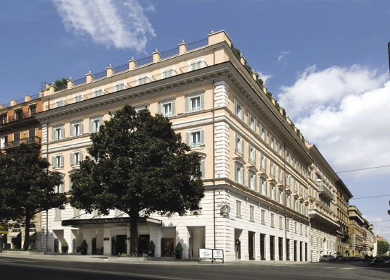 Jumeirah Grand Hotel via Veneto in Rome