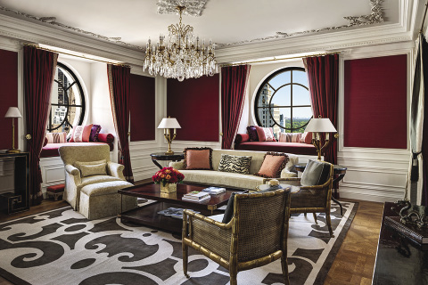 St. Regis New York Imperial Suite living area