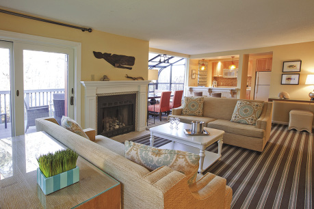 Three-bedroom waterfront suite