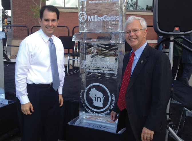 Governor Walker, Wisconsin Water Center