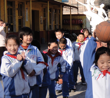 Right To Play programming in action in China