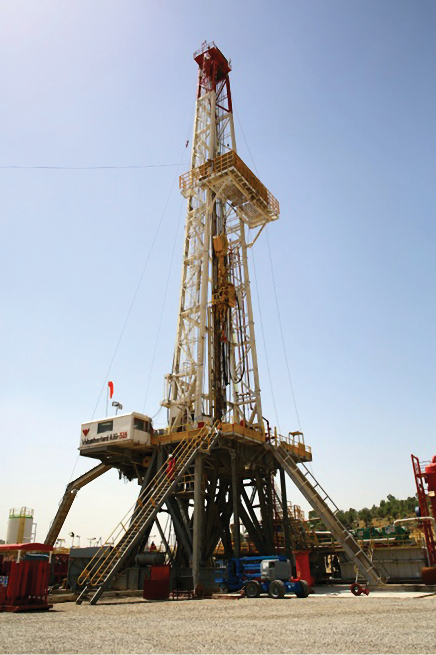 Gulf Keystone Petroleum rig in Kurdistan