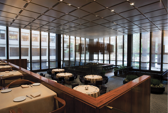 The Grill Room and Bar of Four Seasons Restaurant