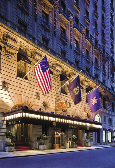 The St. Regis New York 55th Street entrance