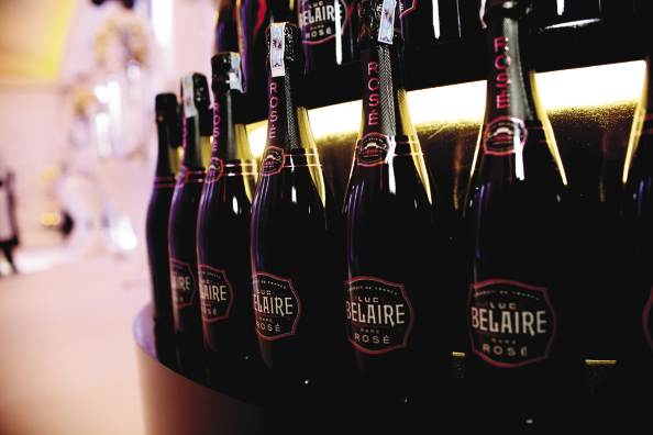 >Luc Belaire Rosé, a Sovereign Brands product