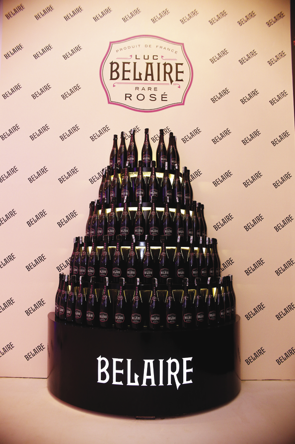 >Luc Belaire Rosé, a Sovereign Brands product