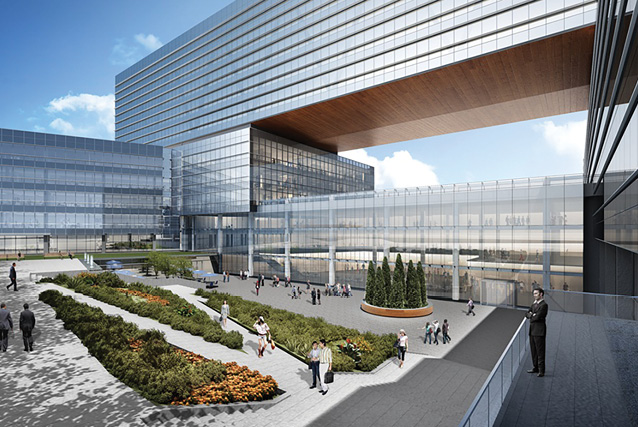 Rendering of Zurich North America’s new headquarters