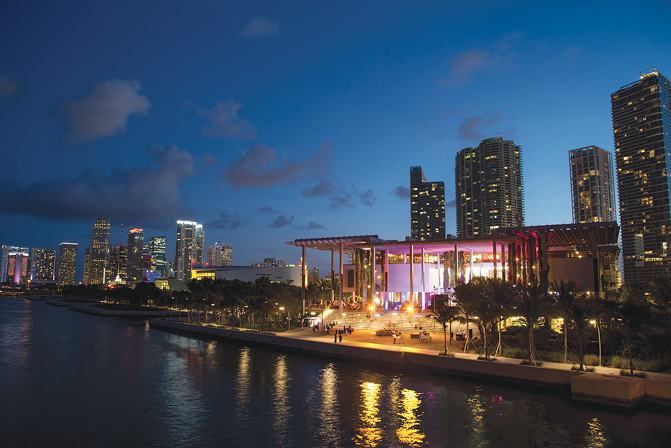 Pérez Art Museum Miami, East facade