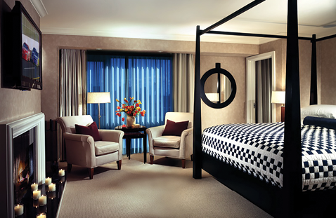 The Charles Presidential Suite bedroom