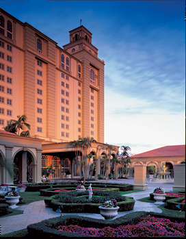 The entrance of The Ritz-Carlton, Naples