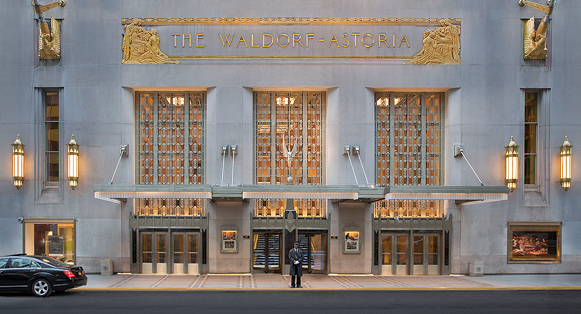 Waldorf Astoria New York facade