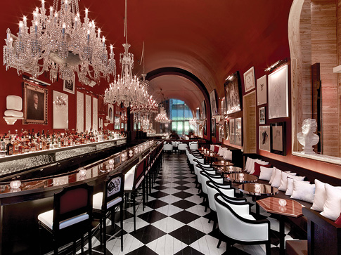 Baccarat Hotel & Residences New York bar
