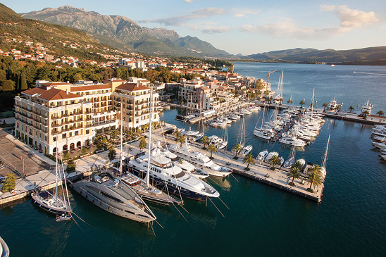 Montenegro Boka Bay view