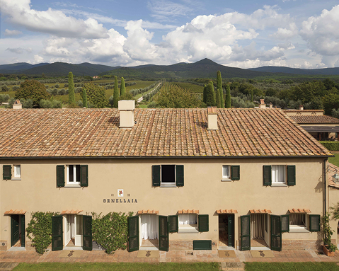 Casa Ornellaia in Bolgheri, Italy