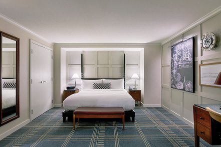 The Charles Chancellors King Suite Bedroom