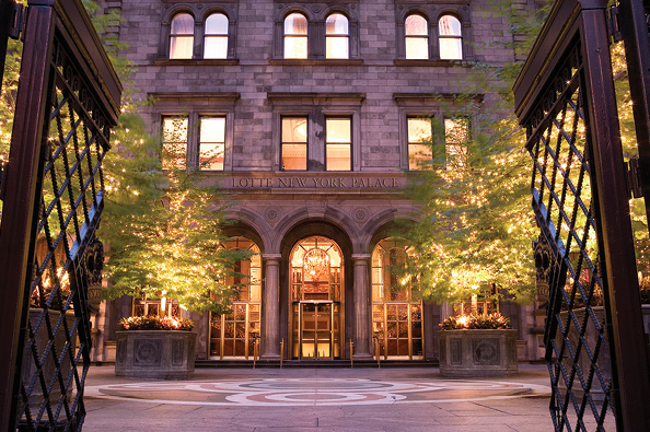 Lotte New York Palace Villard courtyard