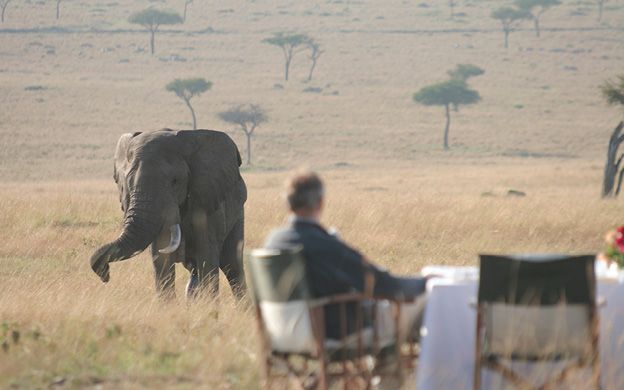 Abercrombie & Kent bush breakfast Eastern Africa