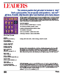 LEADERS Masthead