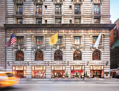 Wempe’s flagship store at Fifth Avenue and 55th Street