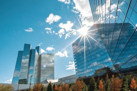 The Mohegan Sun Sky and Earth Tower