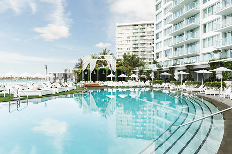 Mondrian South Beach pool