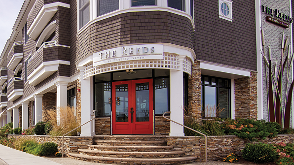 Entrance to The Reeds at Shelter Haven