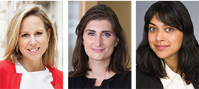 Samantha Rudin, Alice Eaton, Seema Blott, Rudin Management Company