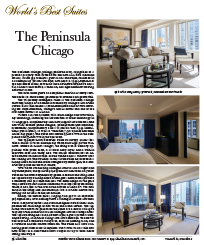 World's Best Suites - The Peninsula chicago