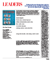 LEADERS Masthead