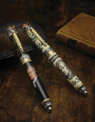 Montegrappa’s Alexander Hamilton Limited Edition Fountain Pen and Rollerball series