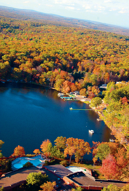 Woodloch Pines Resort lakefront