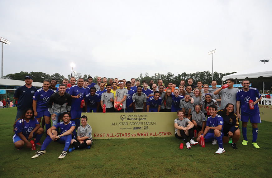 MLS, ESPN and Special Olympics