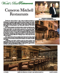 World's Best Restaurants Cameron Mitchell Restaurants<
