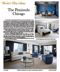 World's Best Suites The Peninsula Chicago<