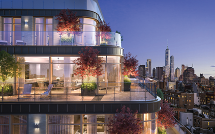 Broad Street Development Penthouse of 40 Bleecker