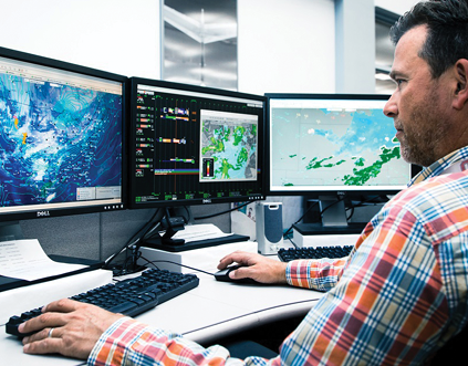 NetJets meterologist