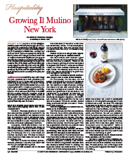 Brian Galligan, Il Mulino USA